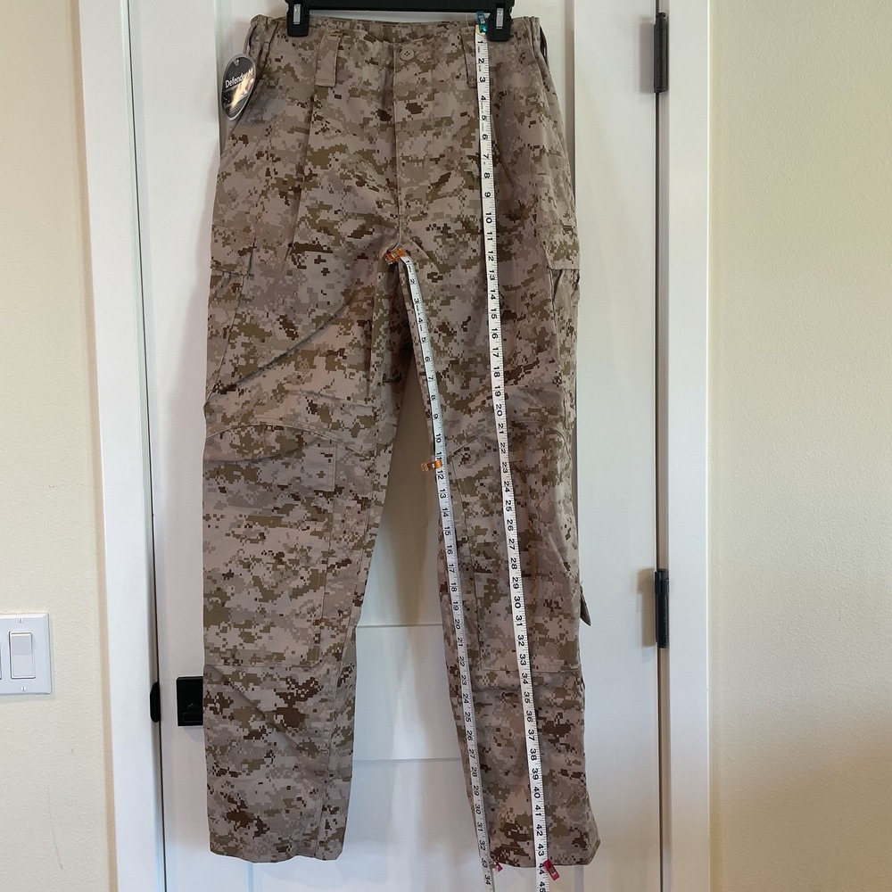 USMC Defender M FR Combat Cargo Trouser Pant Uniform Digital Camo Frog M - R NWT - Picture 3 of 14